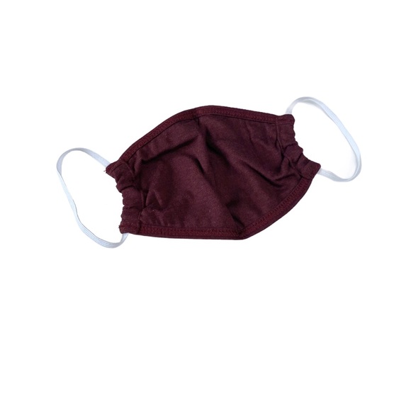 new SOTM ☻︎ Set of 3 Reversible Face Masks ☻︎ Wine White Navy ☻︎ Love Good Vibes - Picture 6 of 13
